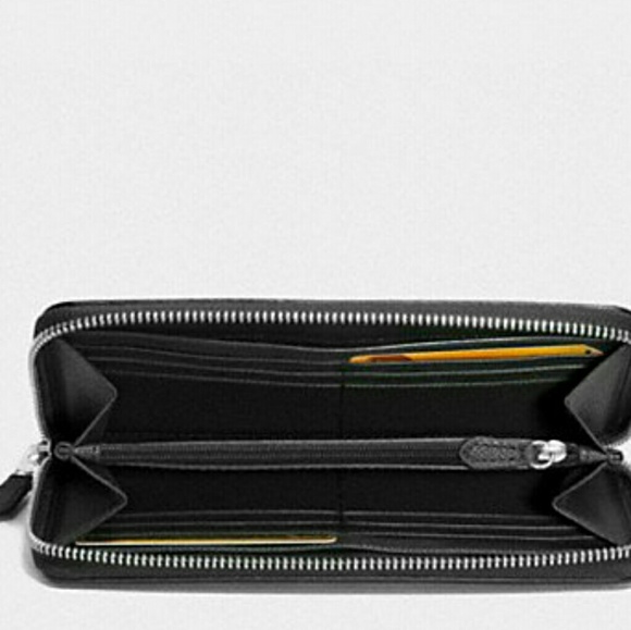 💛 Coach Accordion Zip Wallet 💜💛💜 - Picture 5 of 7